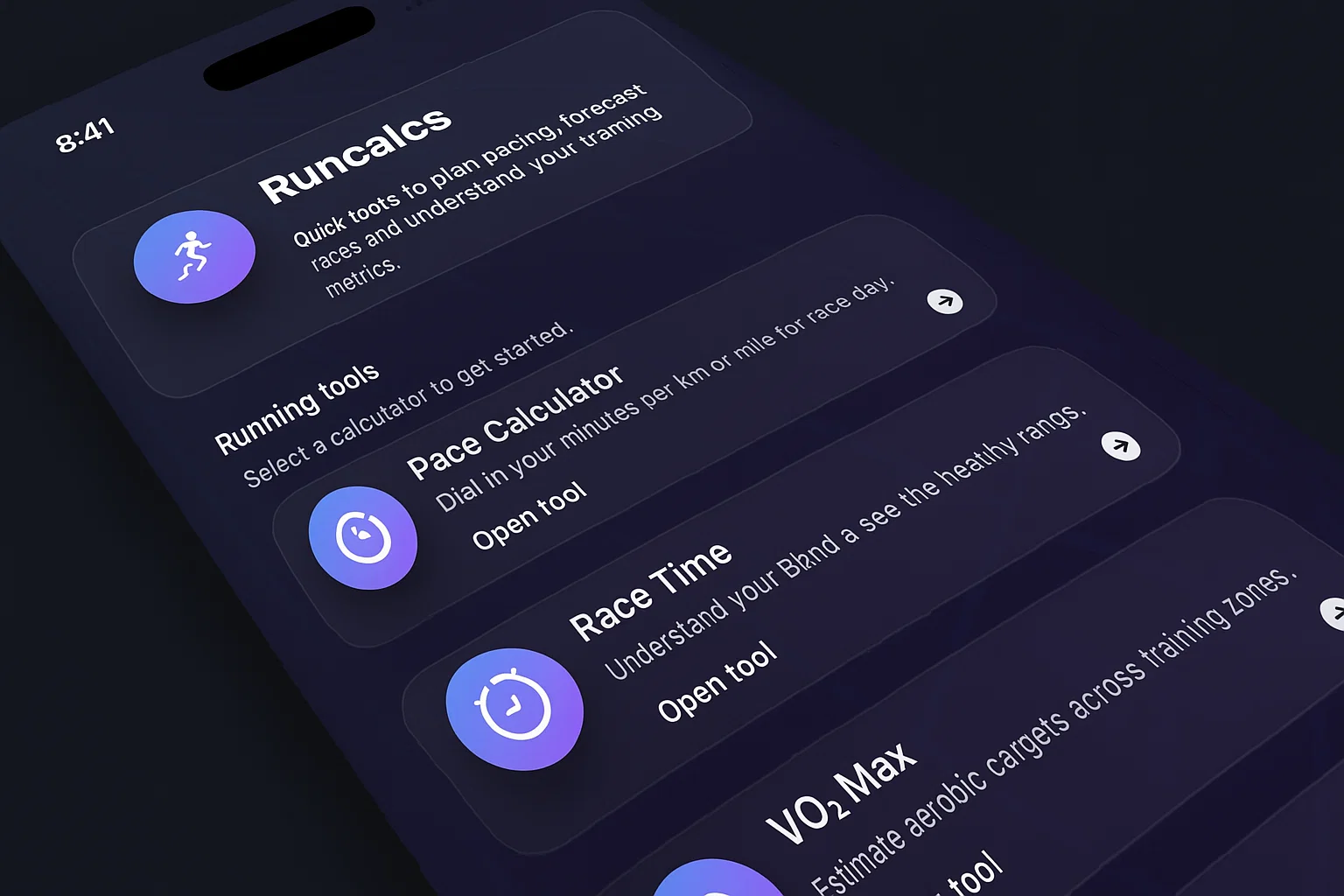 Runner writing a workout plan in a notebook